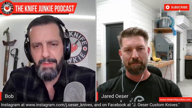 Utah Knife Maker Jared Oeser - The Knife Junkie Podcast Episode 190