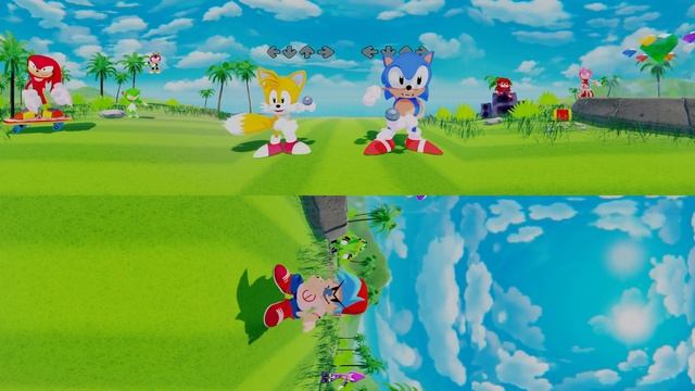 Sonic Vs Tails Dance FNF 360°