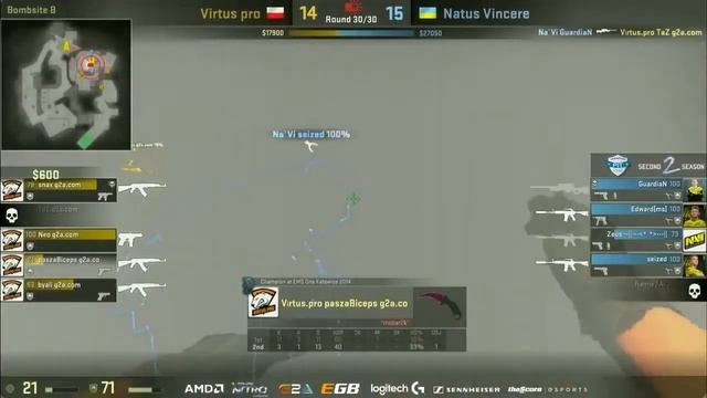 Virtus.Pro Vs Na'Vi 18.03.2016 Pasha Knife
