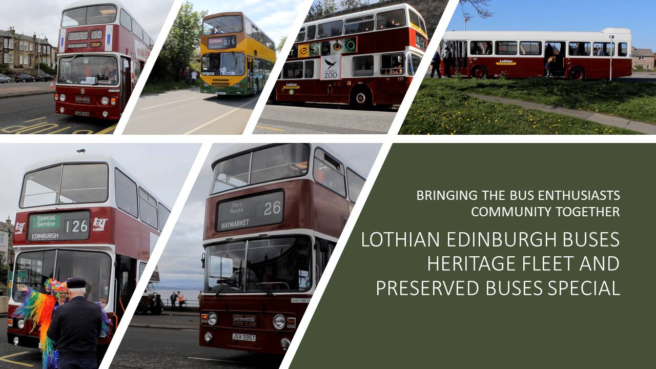 Lothian Edinburgh Buses Heritage Fleet & Preserved Buses Special [Transport Video] #PreservedBuses