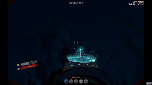 Subnautica - letsplay - první průzkum mateřské lodi Aurora