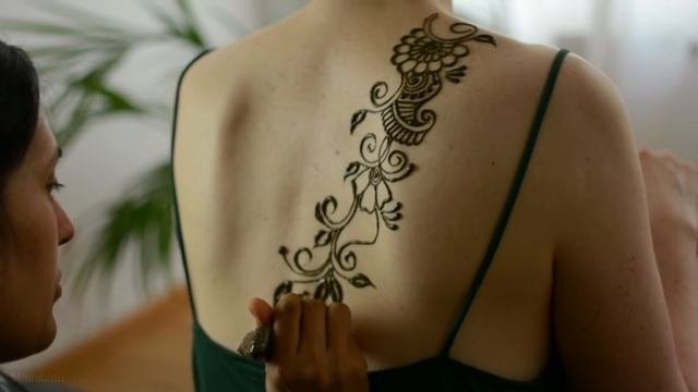 Making of a Henna Tattoo ASMR