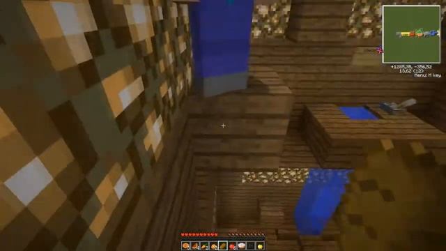 Проходим паркур карту в Minecraft #1