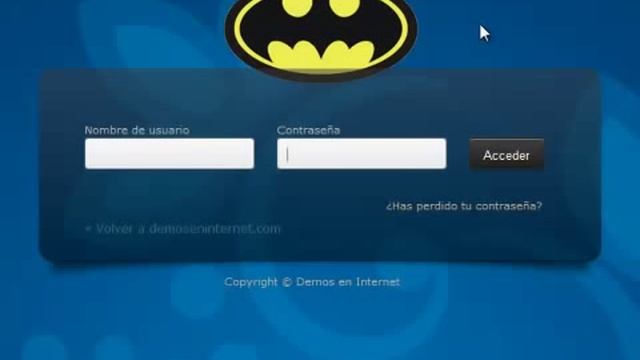 Demo WP Login Pro