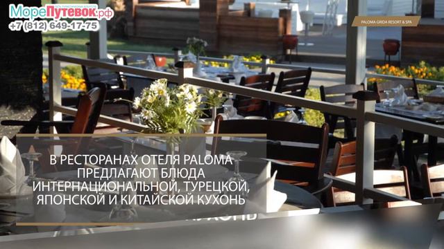 Обзор отеля Paloma Grida Resort  Spa  Лучшие отели Турции