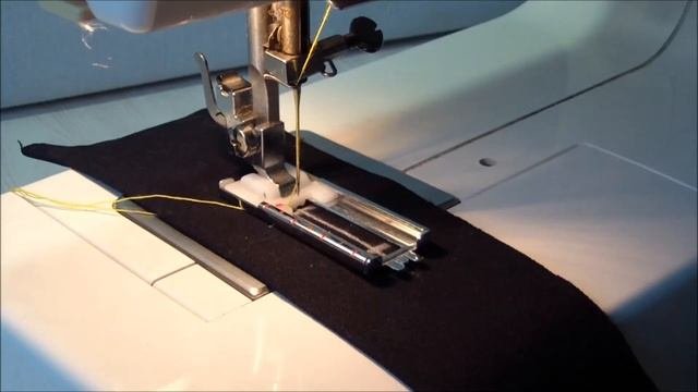 How To Make Buttonhole On Sewing Machine. Sewing Four Step Buttonholes