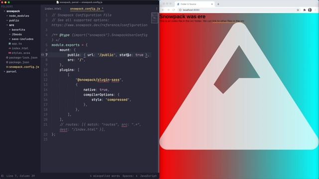Migrating from Parcel to Snowpack. A comparison of two Node based build tool approaches