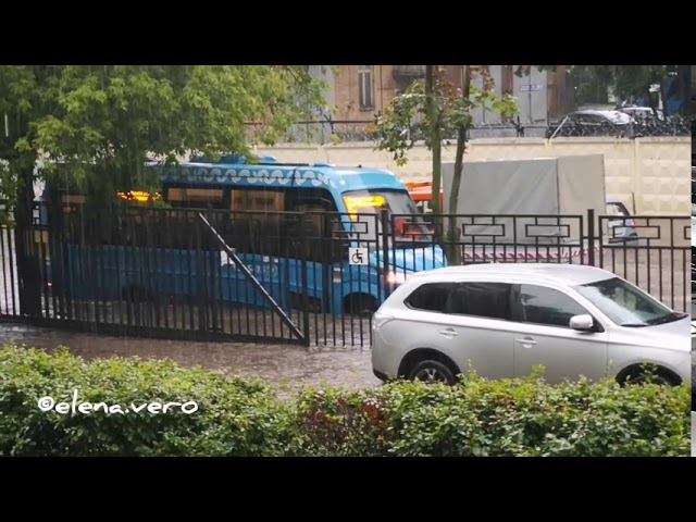 Москва. Район Марфино. ул. Академика Комарова. 27.07.2020
