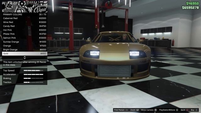 Smokey Nagatas Top Secret Toyota Supra V12 in GTA Online | Grand Theft Auto V Online
