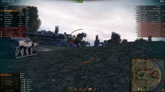 121, Утёс, Стандартный бой