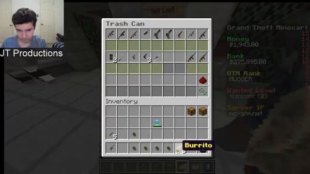 MINECRAFT GTA 5 SERVER GAMEPLAY!