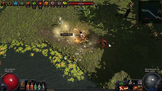 Path of Exile Sunder Double Strike 68 Tropical Island