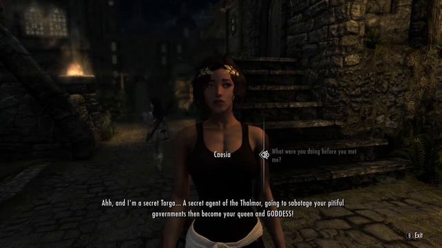 caesia joke dialoge