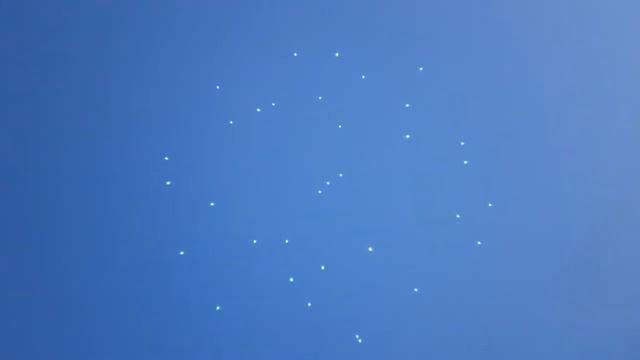 Шоу дронов Геоскан, Белгород, 2018 год.