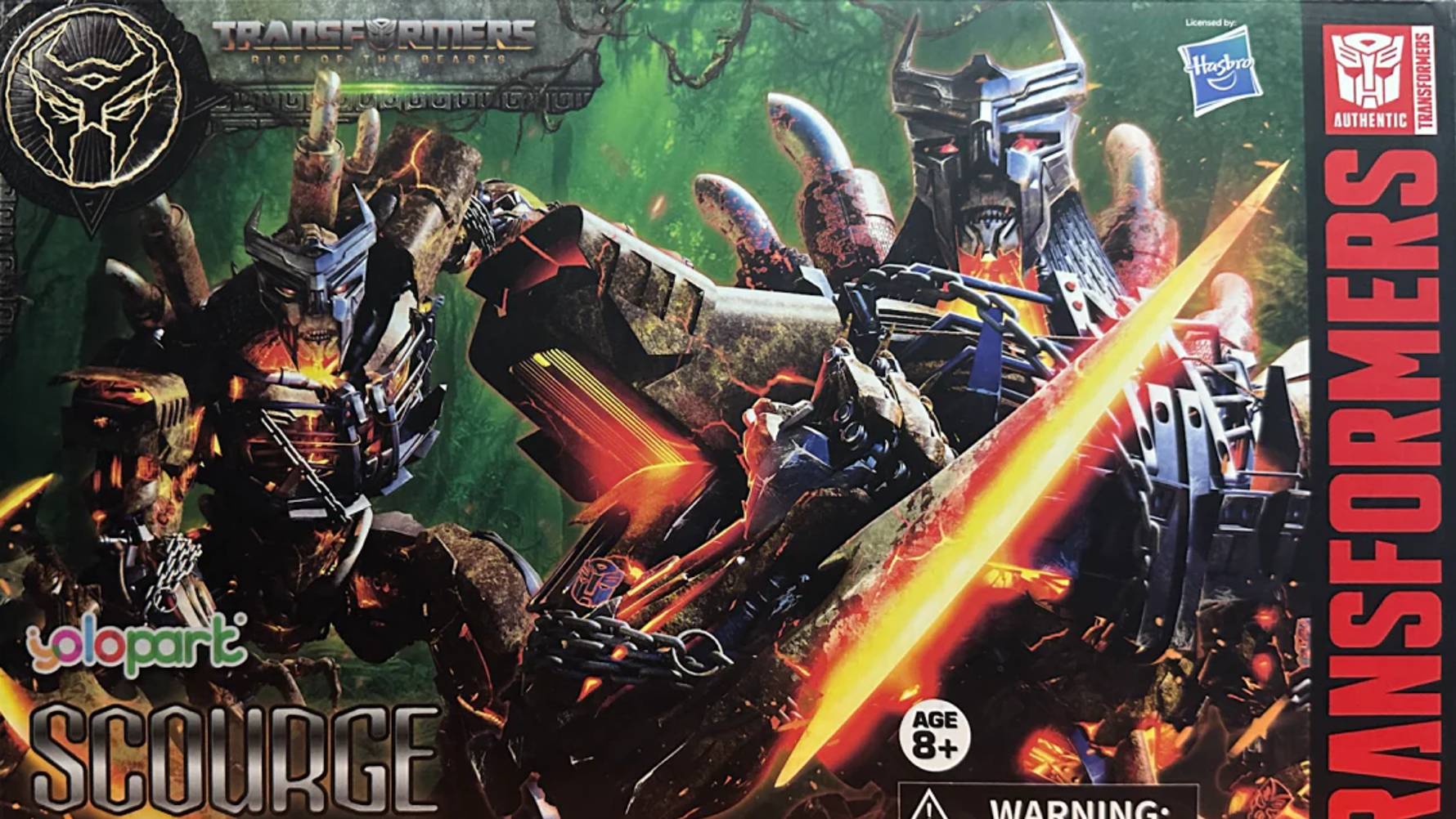 Toys Transformers Rise Of The Beasts YOLOPARK AMK Series Scourge Model kit