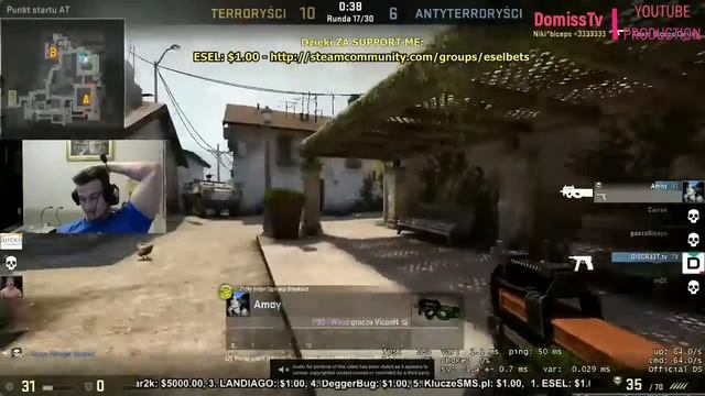 Pasha Biceps Virtus Pro dostaje 5000 dolarów donate od Motar2k
