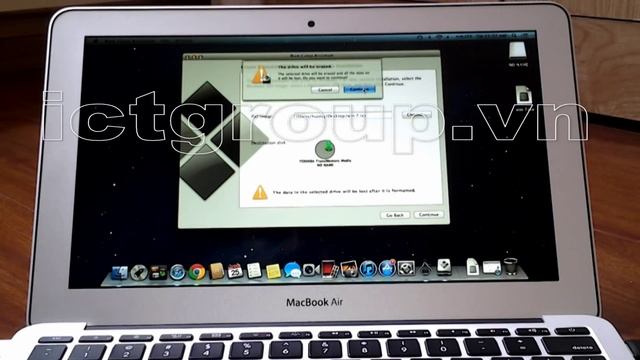 Hướng dẫn cài Win 7 trên MacBook Air bằng Boot Camp