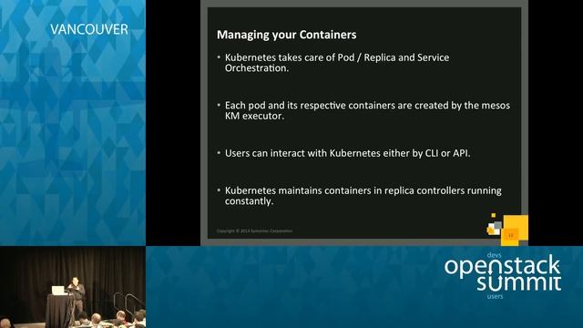 Platform as a Service (Kubernetes/Mesos + Openstack)