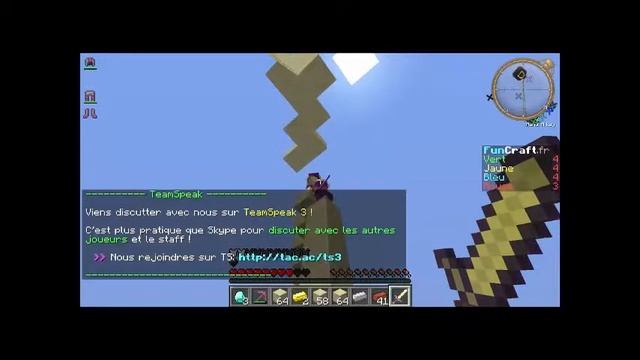 Rush sur minecraft 1.7.2