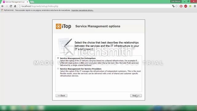 Gestión de servicios con ITOP