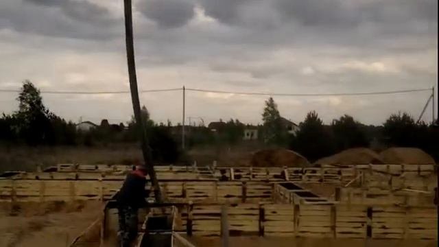 Ленточный фундамент