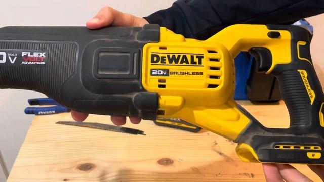 Dewalt 20v FlexVolt Advantage Reciprocating Saw/Sawzall Review! Most powerful Sawzall?!