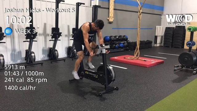 WODProof Bike Erg Challenge, Workout 5A And 5B