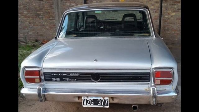 Ford Falcon Sprint - color gris nube (fotos varias)