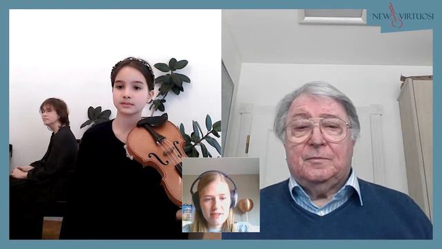 New Virtuosi International Mastercourse: Violin Masterclass wiht Petru Munteanu