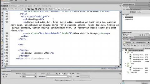 Responsive pagina met Bootstrap 2: kolom toevoegen
