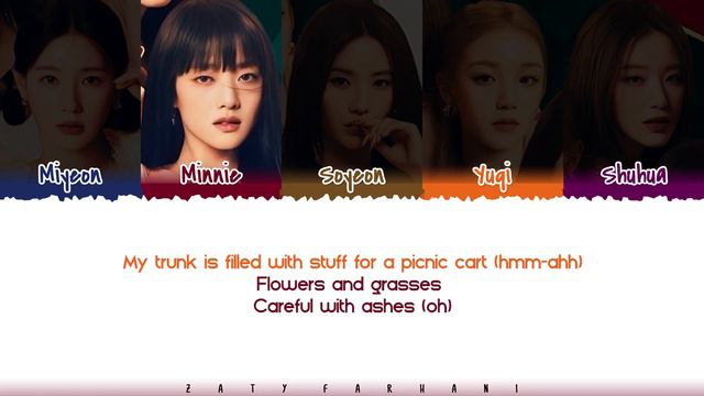 (G)I-DLE - 'TALL TREES' Lyrics [Color Coded_Eng]