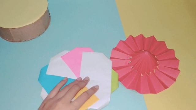 TUTORIAL Membuat Origami Carousel How to make a Paper cute Carousel