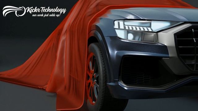 Audi Q8 Car 3D Model   Product Modelling  Kickr Technology  3D Model  3D