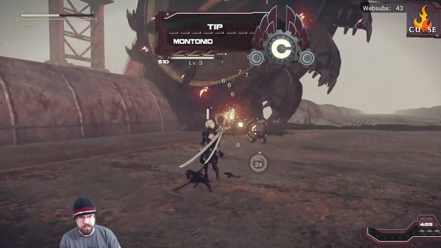 Let's Play Nier: Automata Demo On PS4 With CohhCarnage - Episode 2