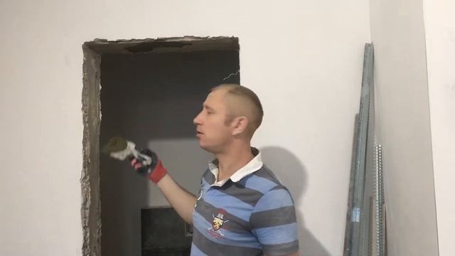 Урок наращивание проема.