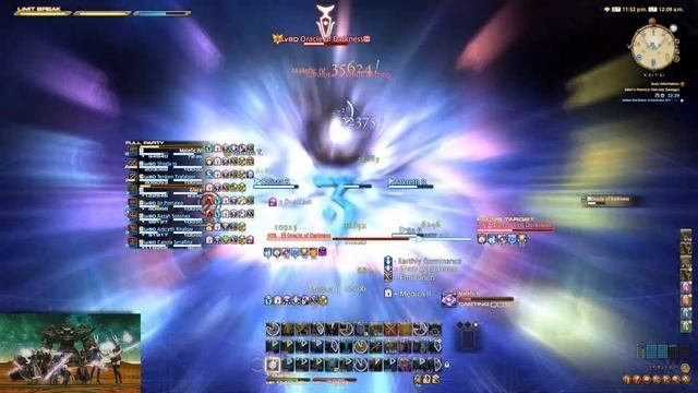 FFXIV E12S P2 Oracle of Darkness Clear: AST PoV