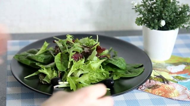 ЗЕЛЁНЫЙ САЛАТ |ПРАВИЛЬНОЕ ПИТАНИЕ |