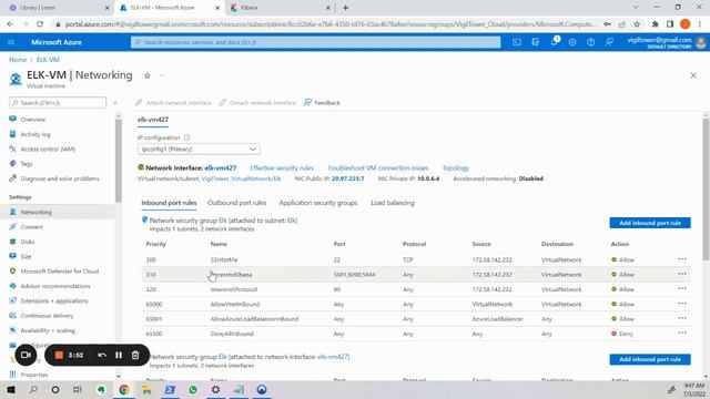 5. Creating an ELK Server in Azure from Scratch