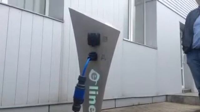Красота и изящество зарядных станций e-line