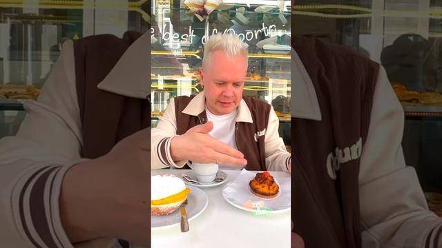 Какой десерт лучше? Пробуем в Порту два десерта с кокосом. А какой десерт любимый у вас?