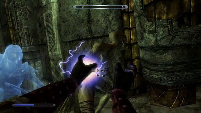 Skyrim - Living Dead Falmer Glitch
