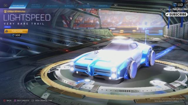 Rocket League Item Shop HDR 🚀🛒[DINGO SAFFRON!]|Ryufalcon Blue