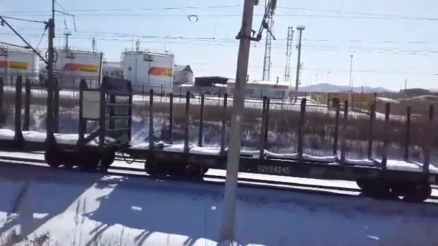 Очень медленный сборный. 3ЭС5К-183 "Ермак" со сборным поездом и приветом отправился после остановки