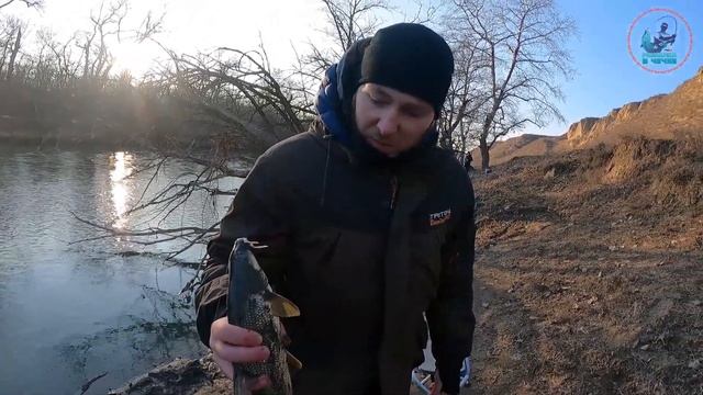 Рыбалка на Сунже. Попытки поймать "зимнего" усача