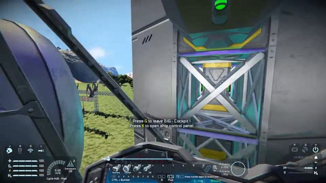 First Large Flying Drill! [Space Engineers]