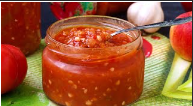 Аджика с яблоками