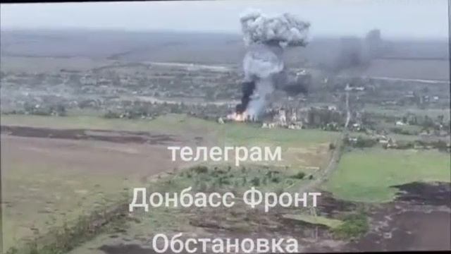 Срочно!Эффектное уничтожение Русскими Бойцами и последующий взрыв горящего украинского танка!