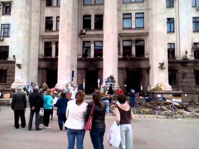 УКРАИНА ОДЕССА 18.05.2014 КУЛИКОВО ПОЛЕ ОДЕССА-ГОРОД ГЕРОЙ