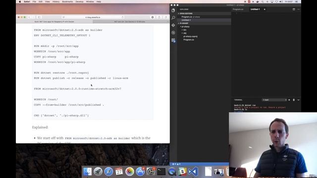 Build .NET Core apps for Raspberry Pi with Docker