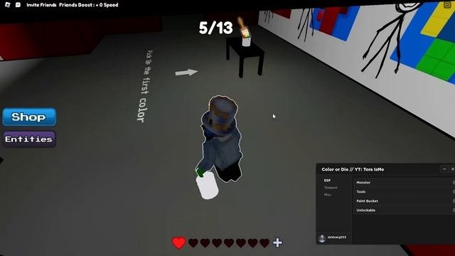 Roblox Color or Die Script - ESP  Teleport  More